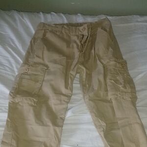 Men's Tan Cargo Pants